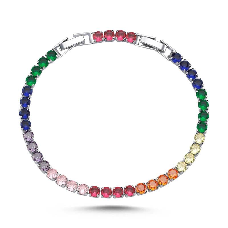 4mm Renkli Su Yolu Bileklik