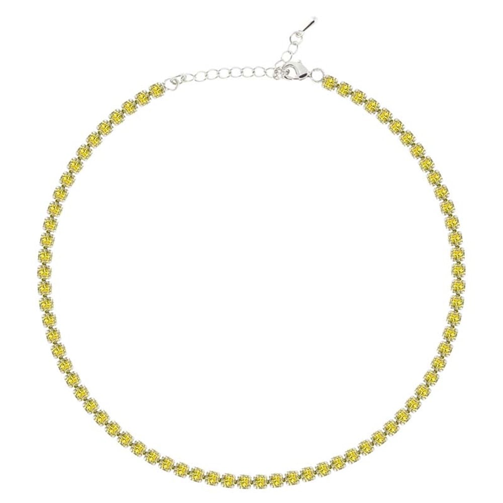 4mm Sarı Su Yolu Choker