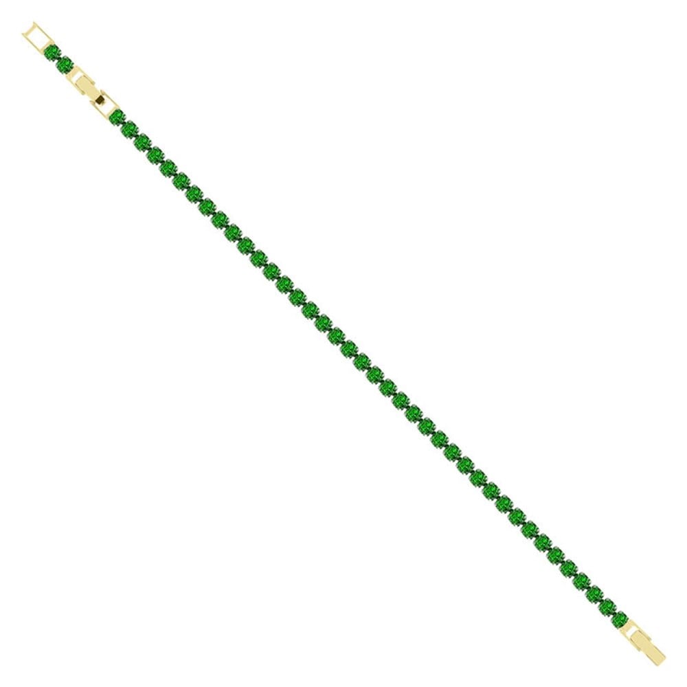 4mm Yeşil Su Yolu Bileklik