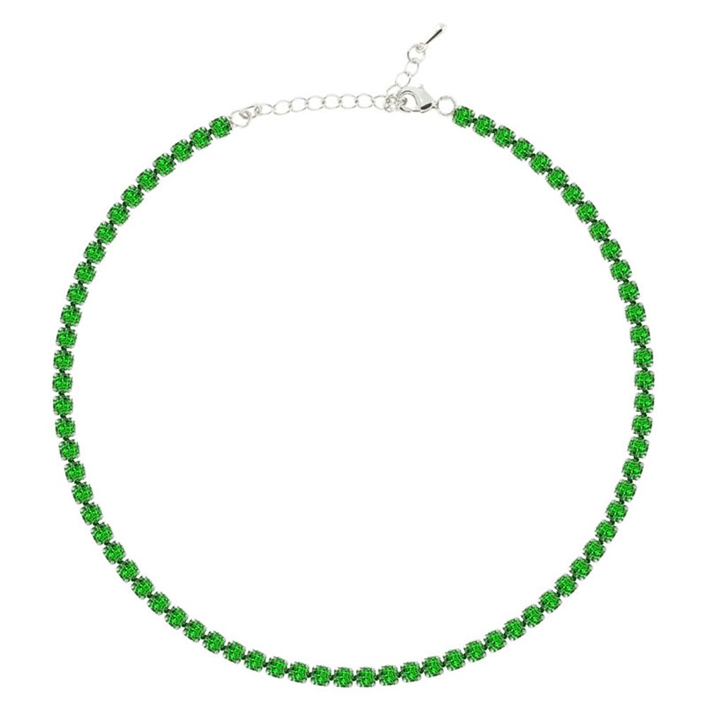 4mm Yeşil Su Yolu Choker