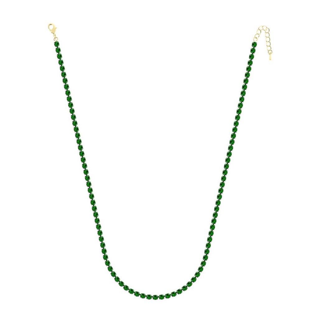 4mm Yeşil Su Yolu Kolye