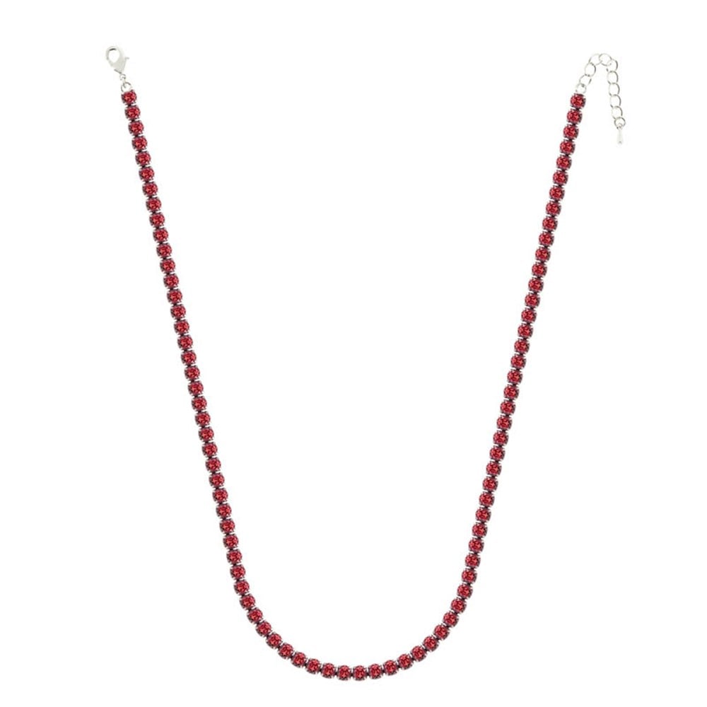 5mm Kırmızı Su Yolu Kolye