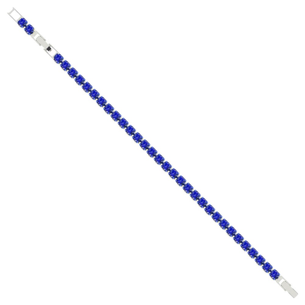 5mm Lacivert Su Yolu Bileklik