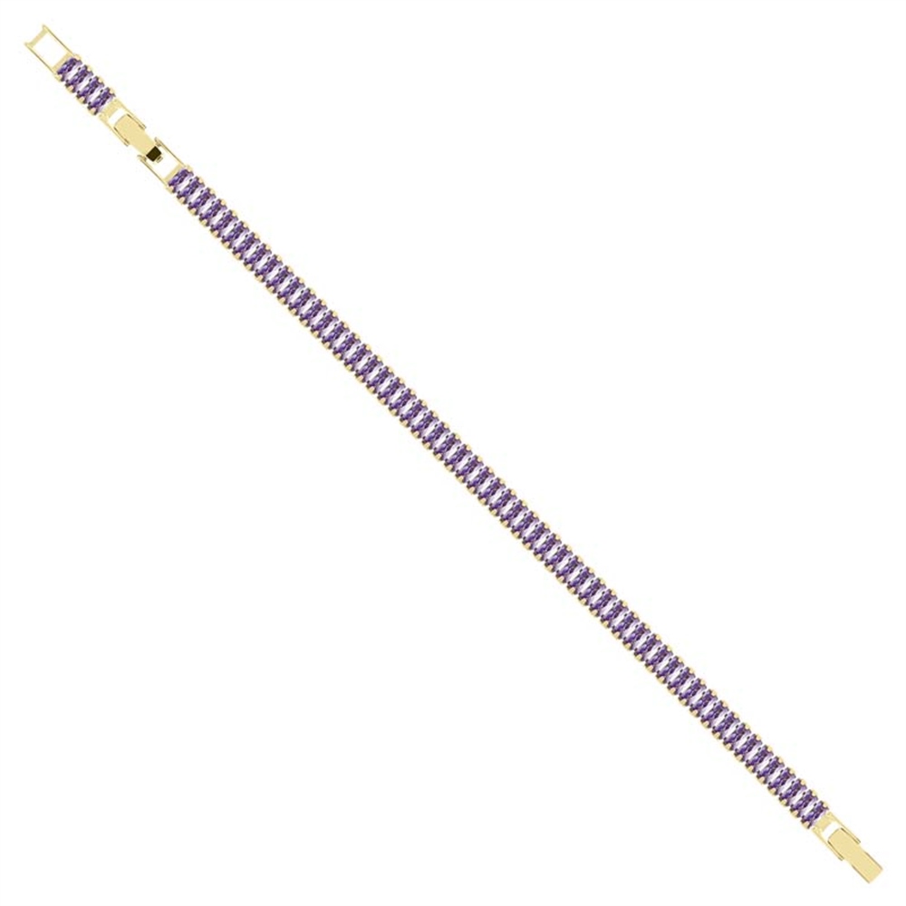 5mm Lila Baget Bileklik