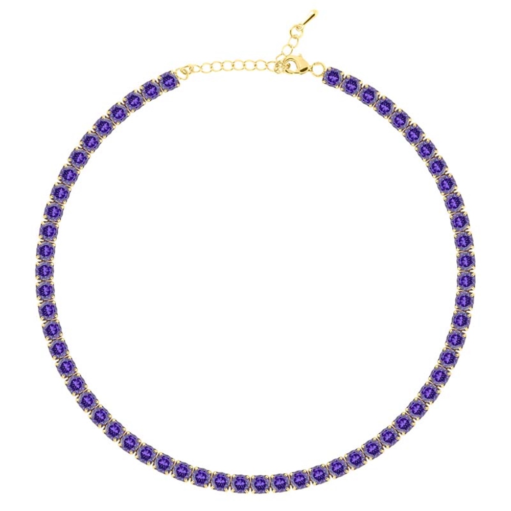 5mm Lila Su Yolu Choker