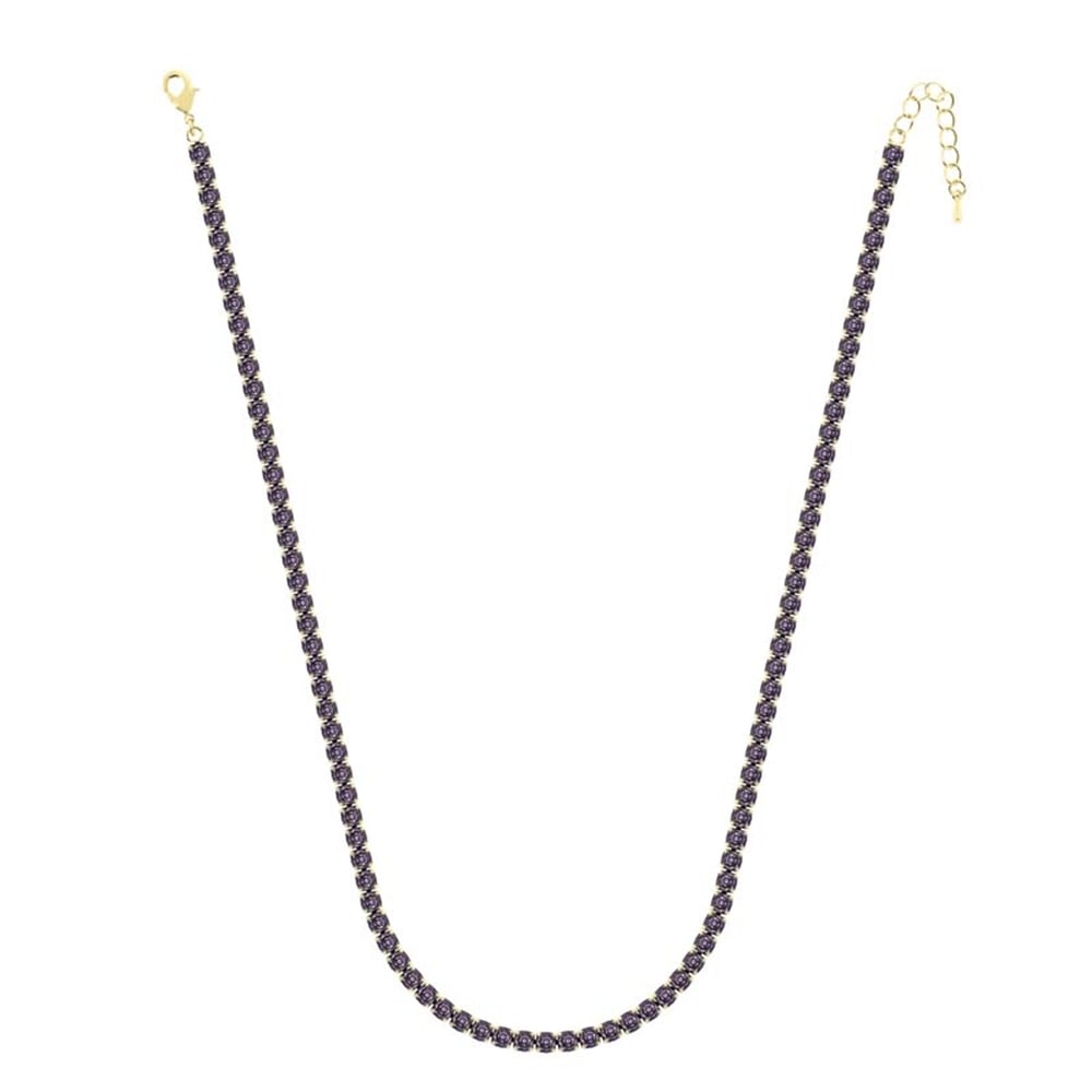 5mm Lila Su Yolu Kolye