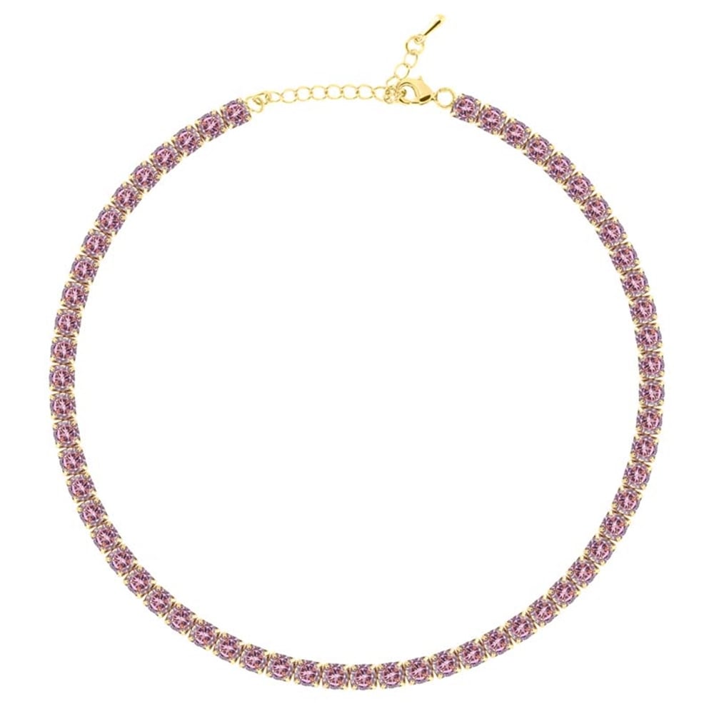 5mm Pembe Su Yolu Choker