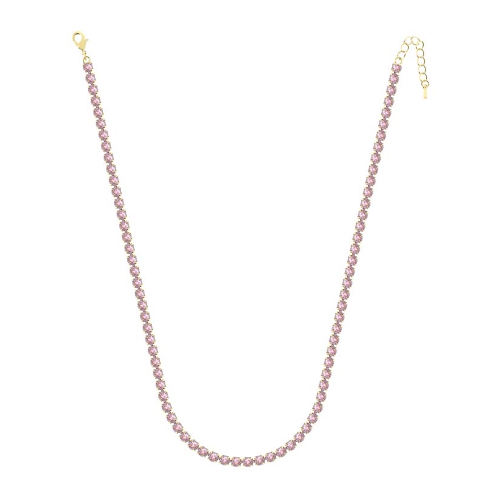 5mm Pembe Su Yolu Kolye