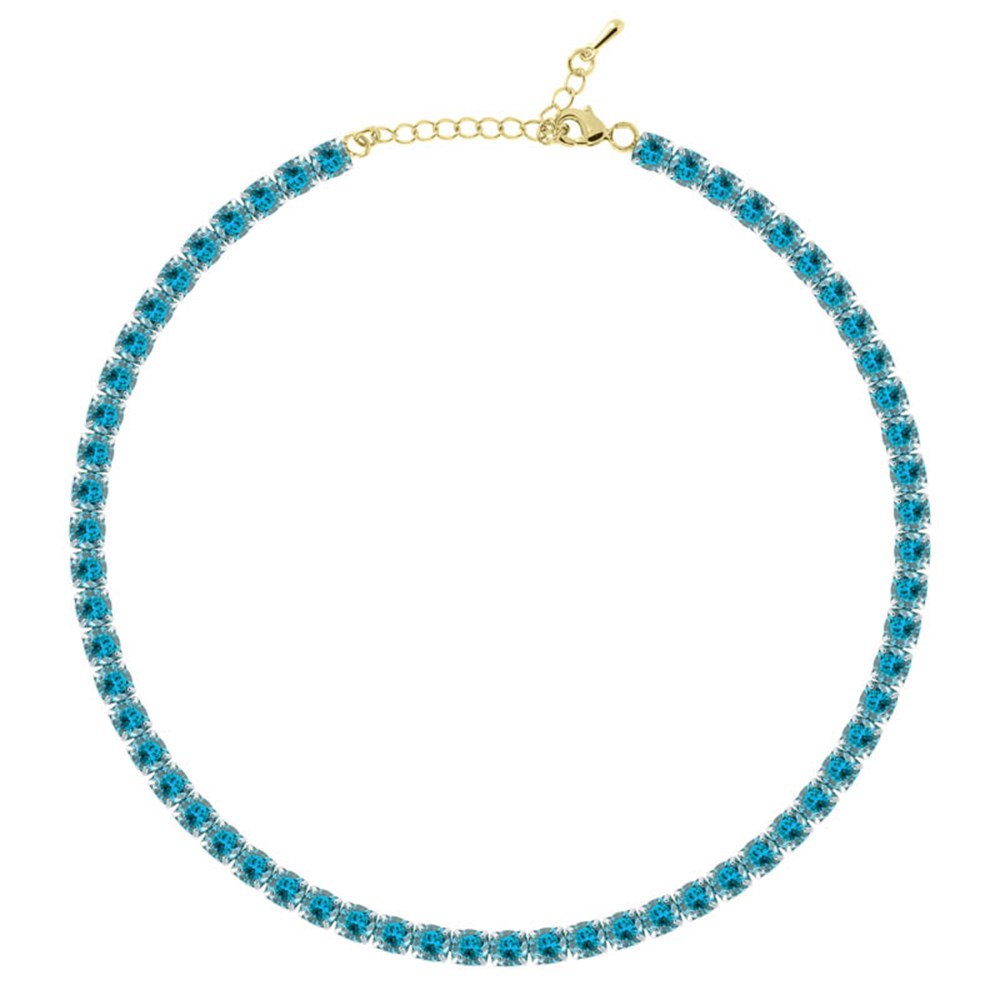 5mm Turkuaz Su Yolu Choker