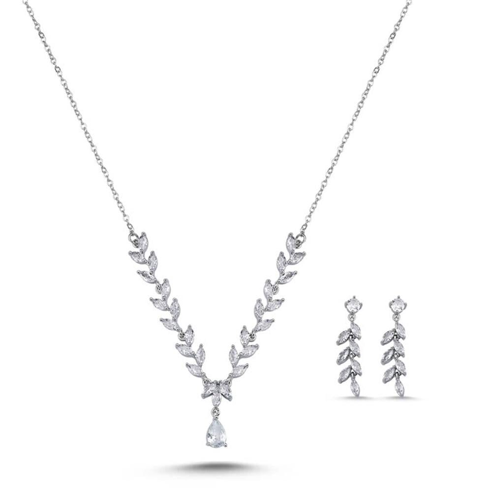 Caesars Kolye Küpe Set