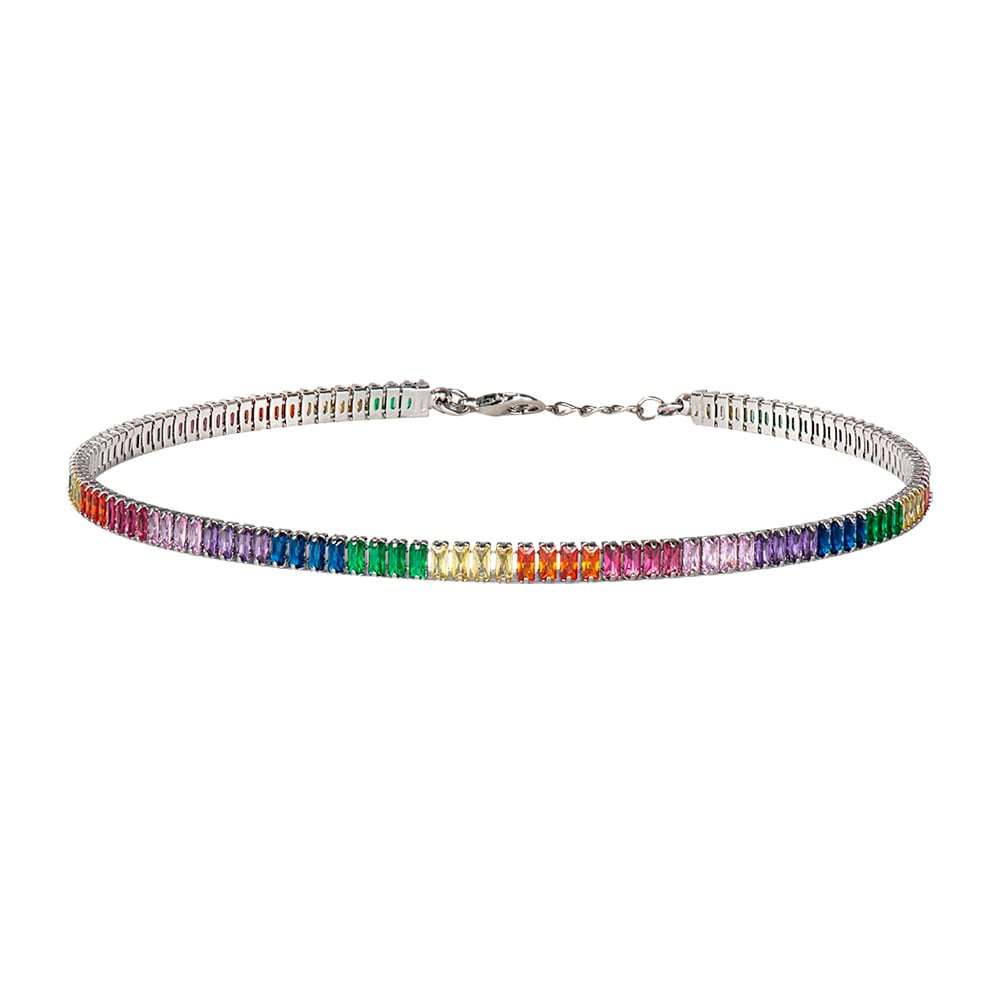 Delicato Baget Taşlı Choker