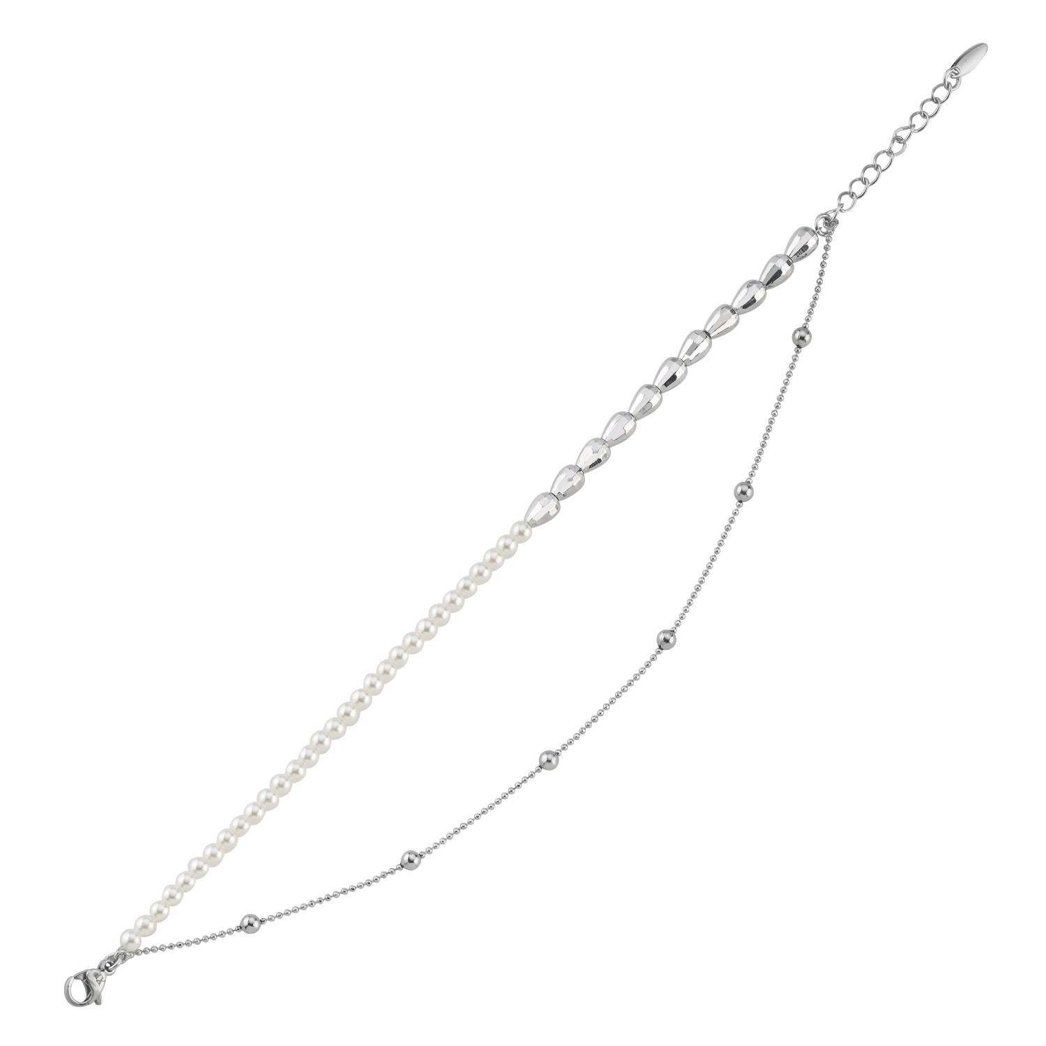 Dorika Rhodium Bileklik