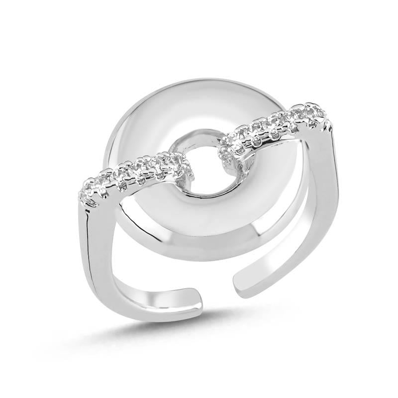 Evan Rhodium Ayarlanabilir Yüzük