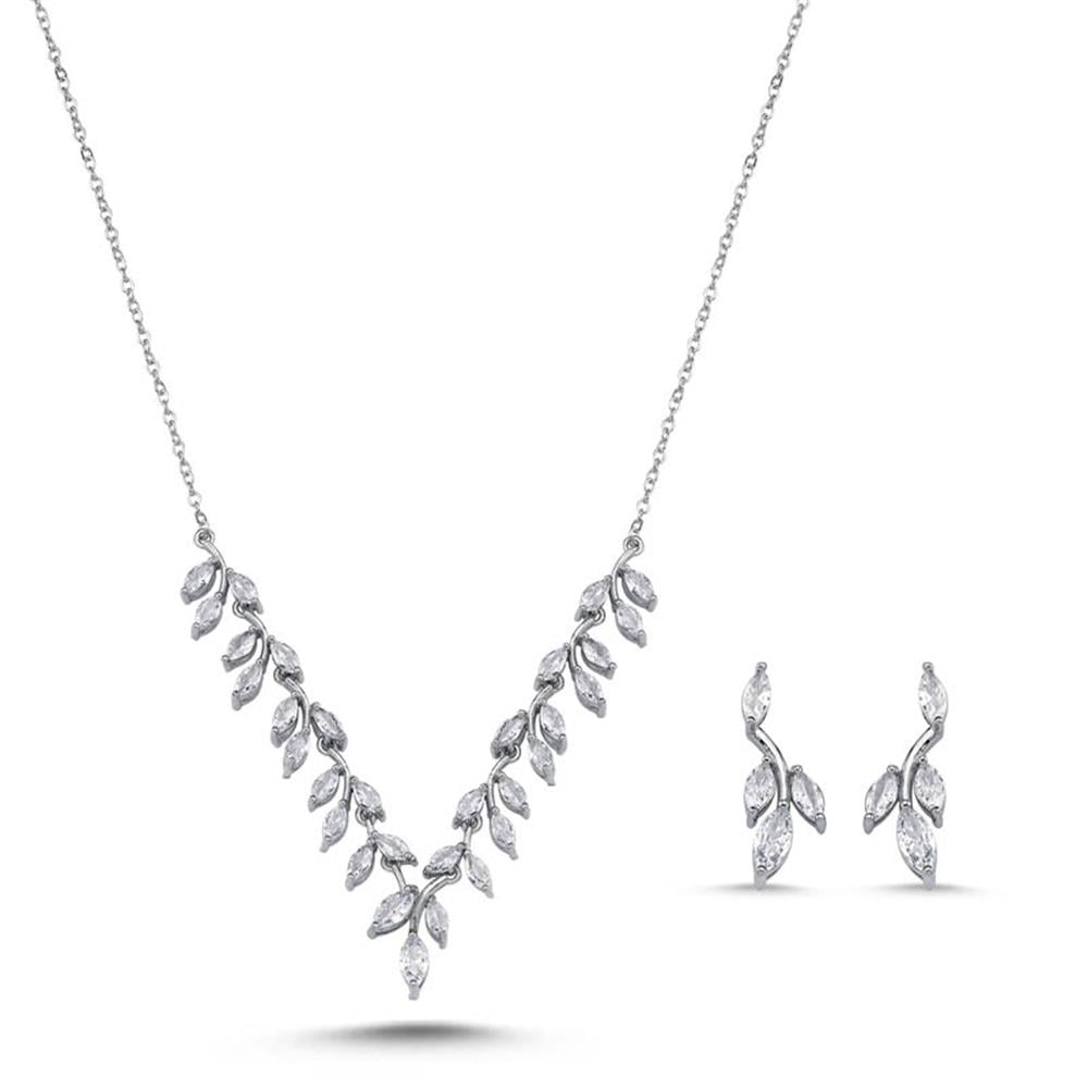İvy Kolye Küpe Set