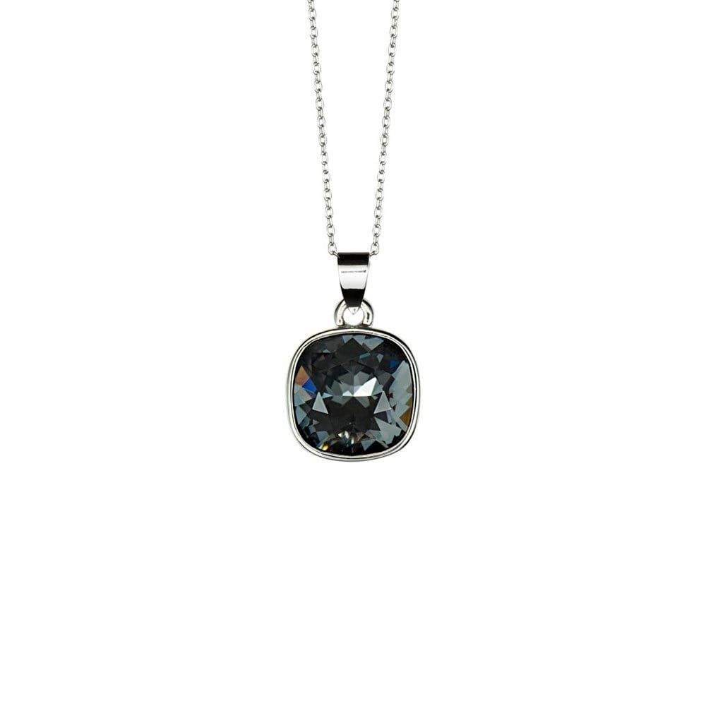 Kare Swarovski Kristalli Kolye