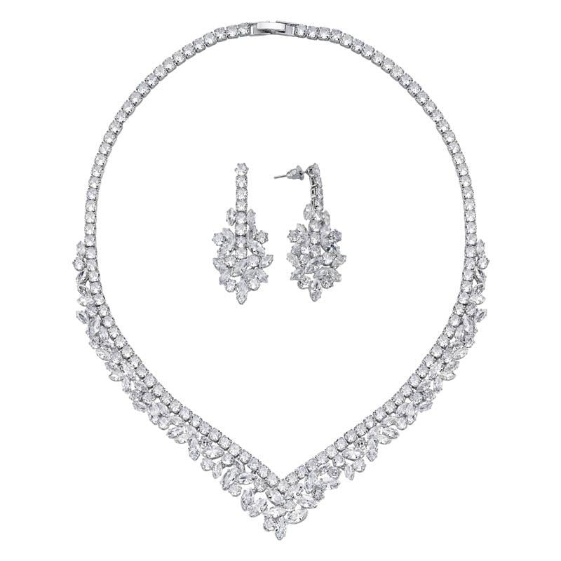 Lilac Kolye Küpe Set