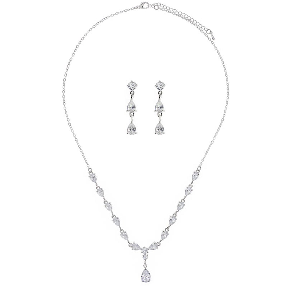 Lotus Kolye Küpe Set