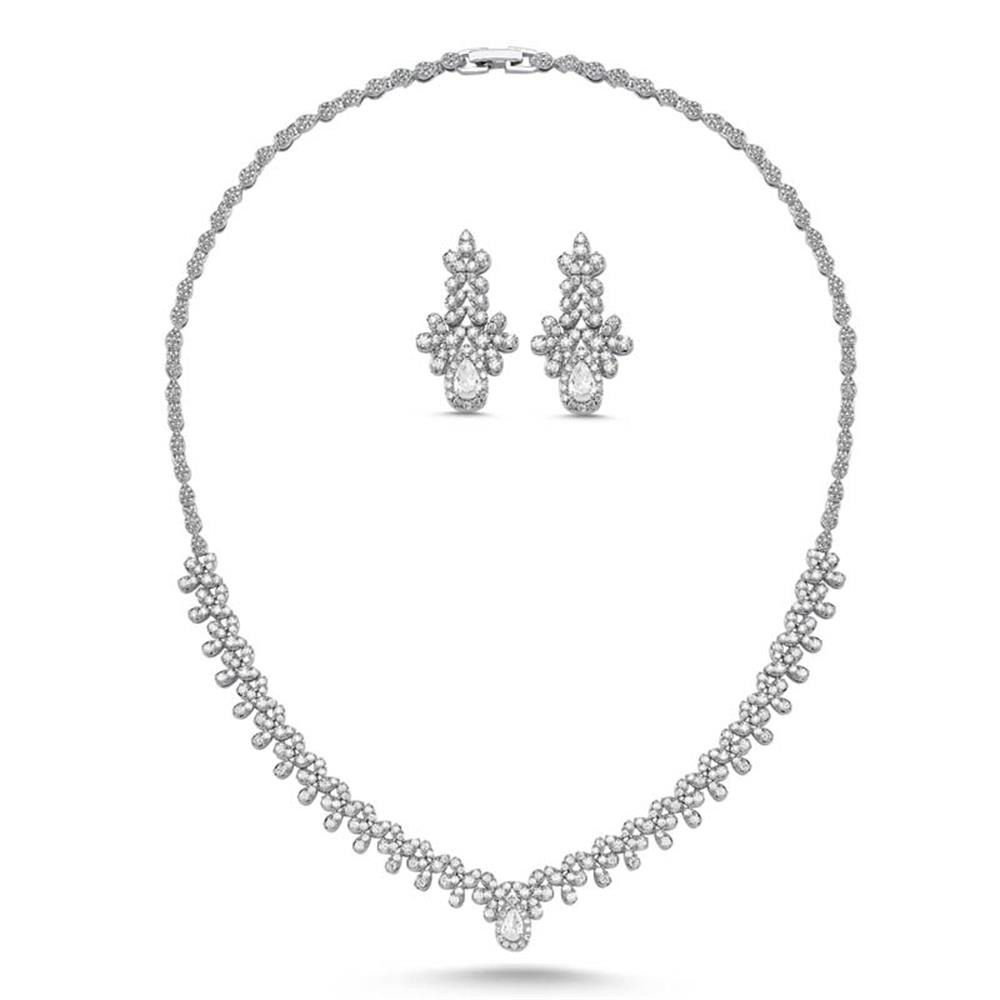 Meghan Kolye Küpe Set