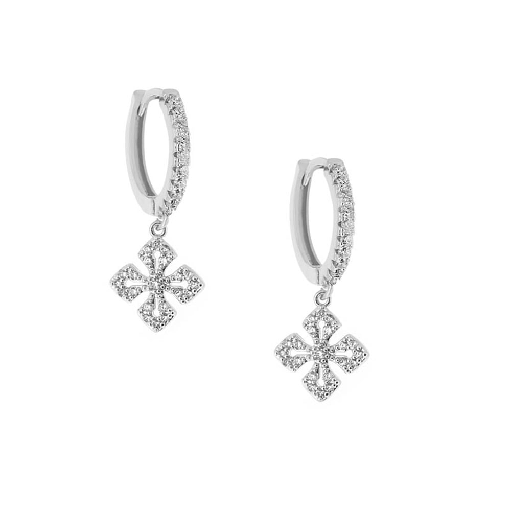 Mistral Rhodium Küpe