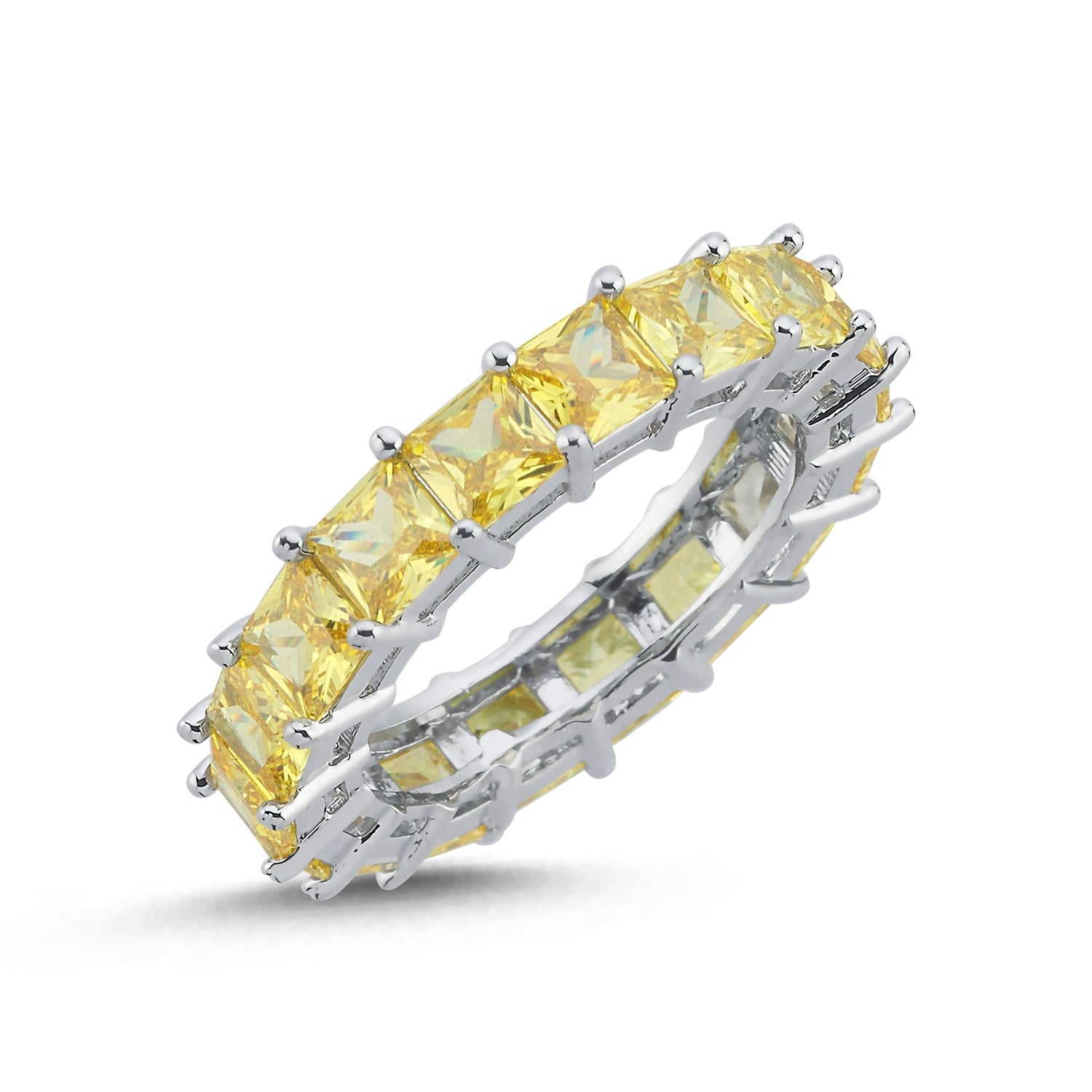 Square Sarı Yüzük