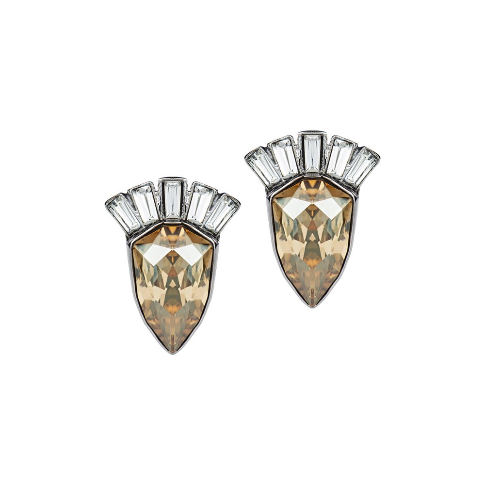 Swarovski Baget Taşlı Küpe