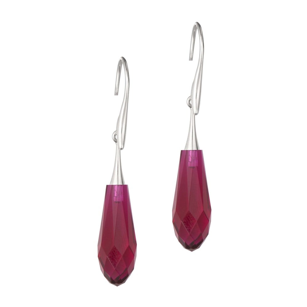 Swarovski Kristalli Drop Küpe