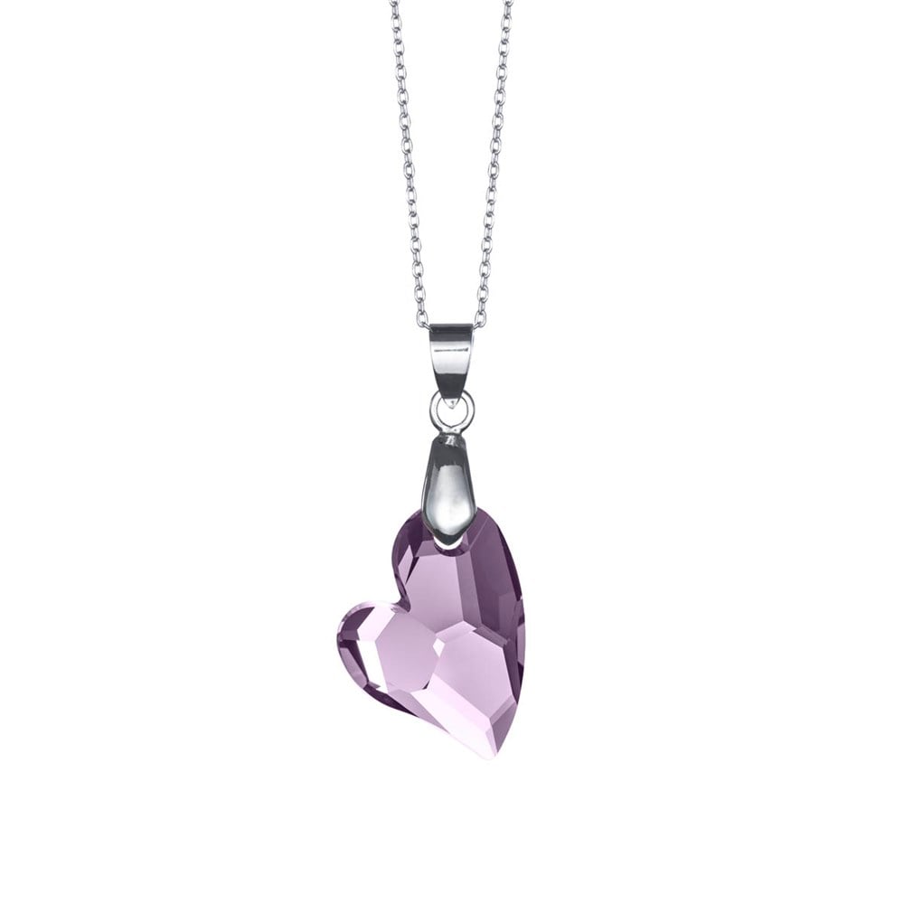 Swarovski Kristalli Kalp Kolye