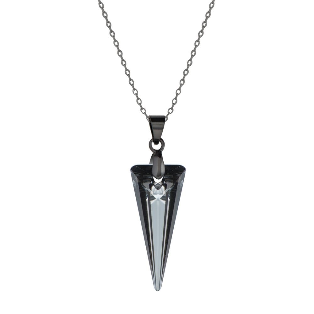Swarovski Kristalli Piramit Kolye