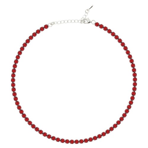 4mm Kırmızı Su Yolu Choker