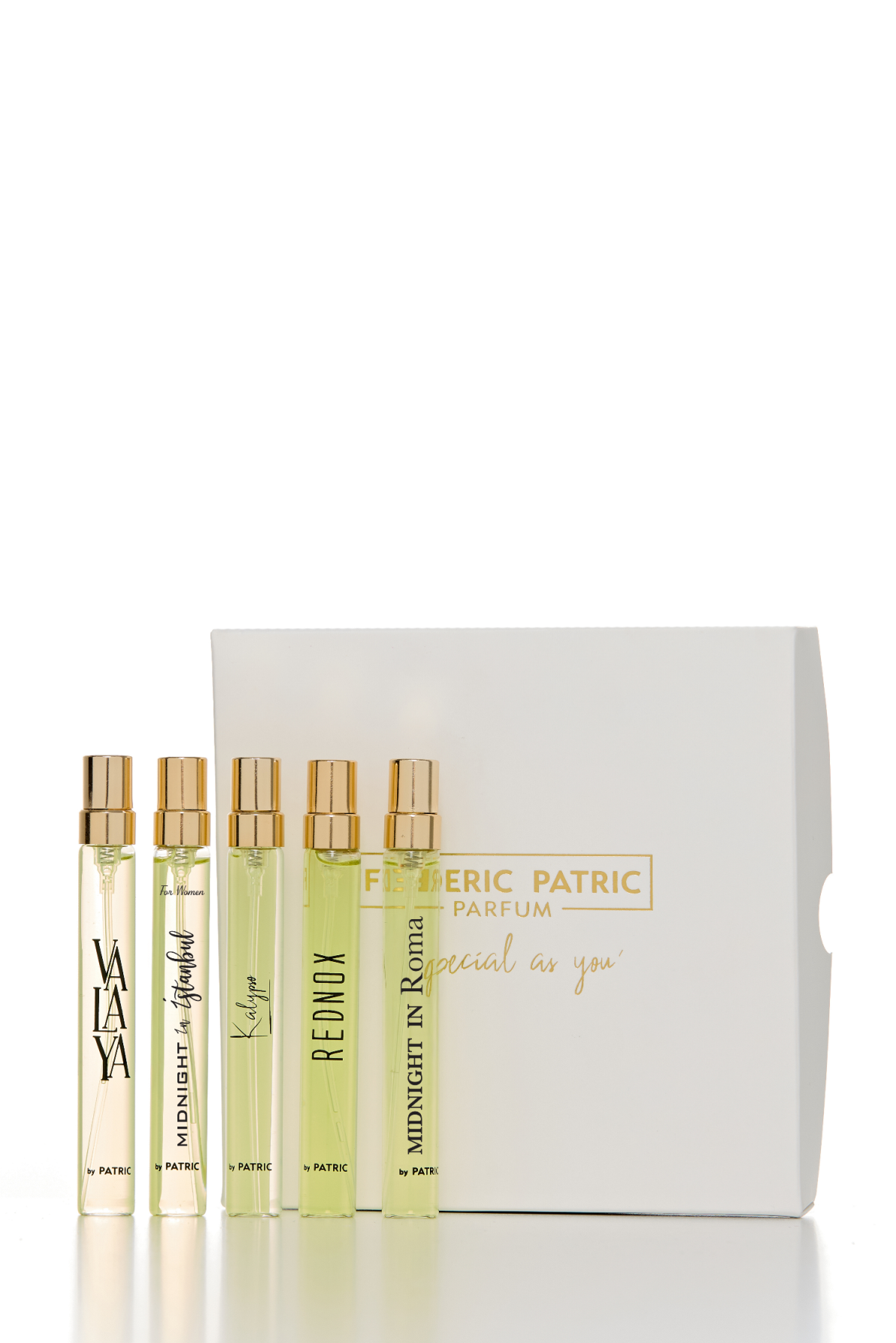 10 ML Beyaz Discovery Set (MidKadın-Kalypso-Roma-Valaya-Rednox)