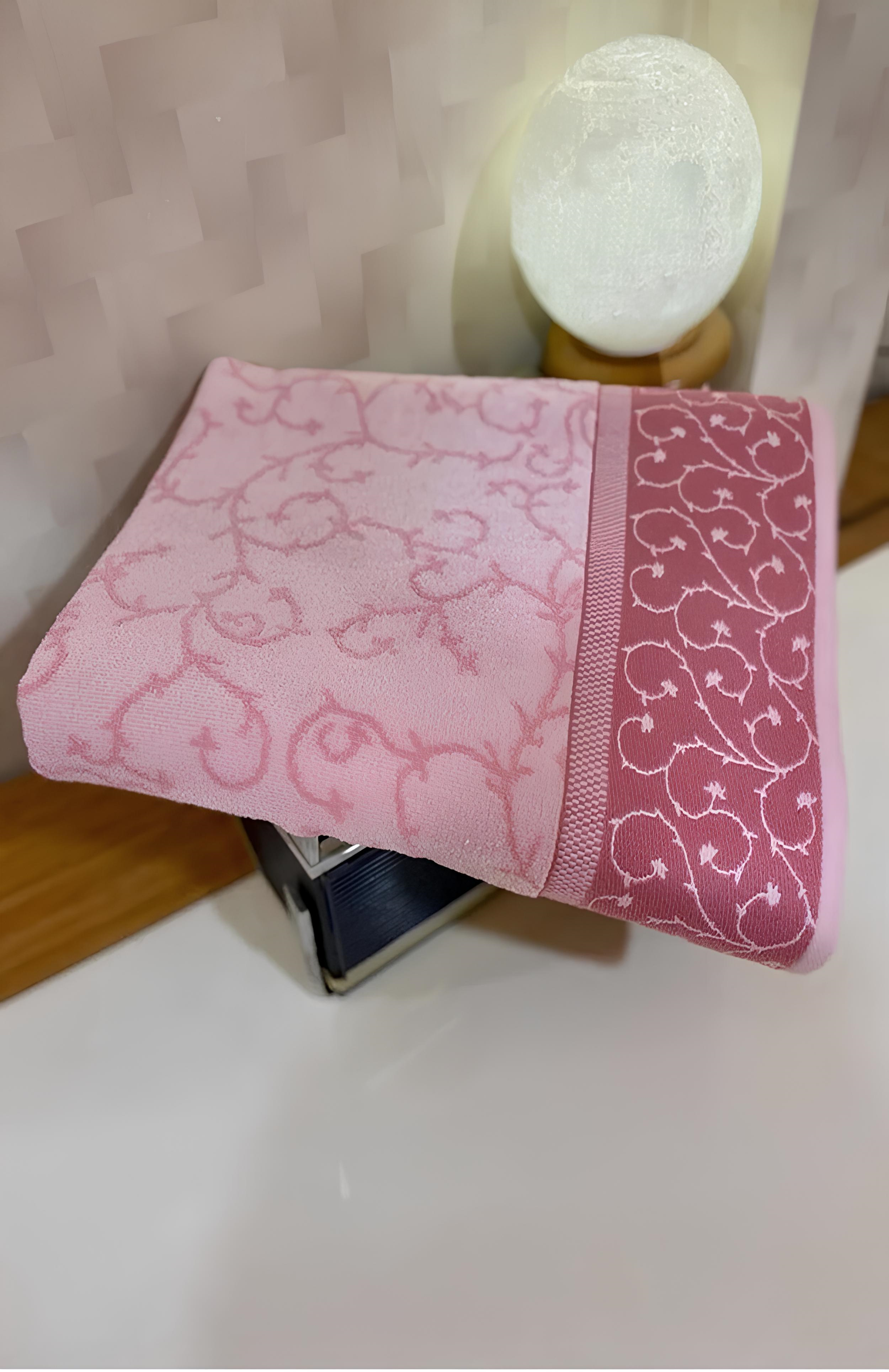 Banyo Havlusu Jalen Pamuk 90*150 cm ÖZDLK Dode Flora   