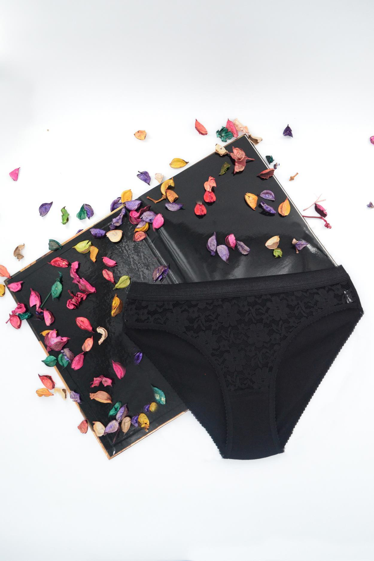 Tutku Ön Dantelli Bikini Slip