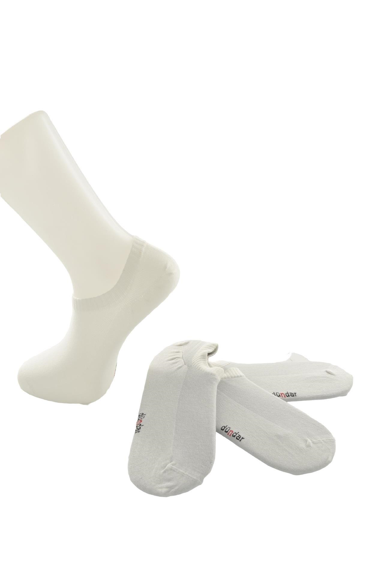 Dündar Erkek 4 lü Plus Dikişsiz Sneaker Görünmez Çorap