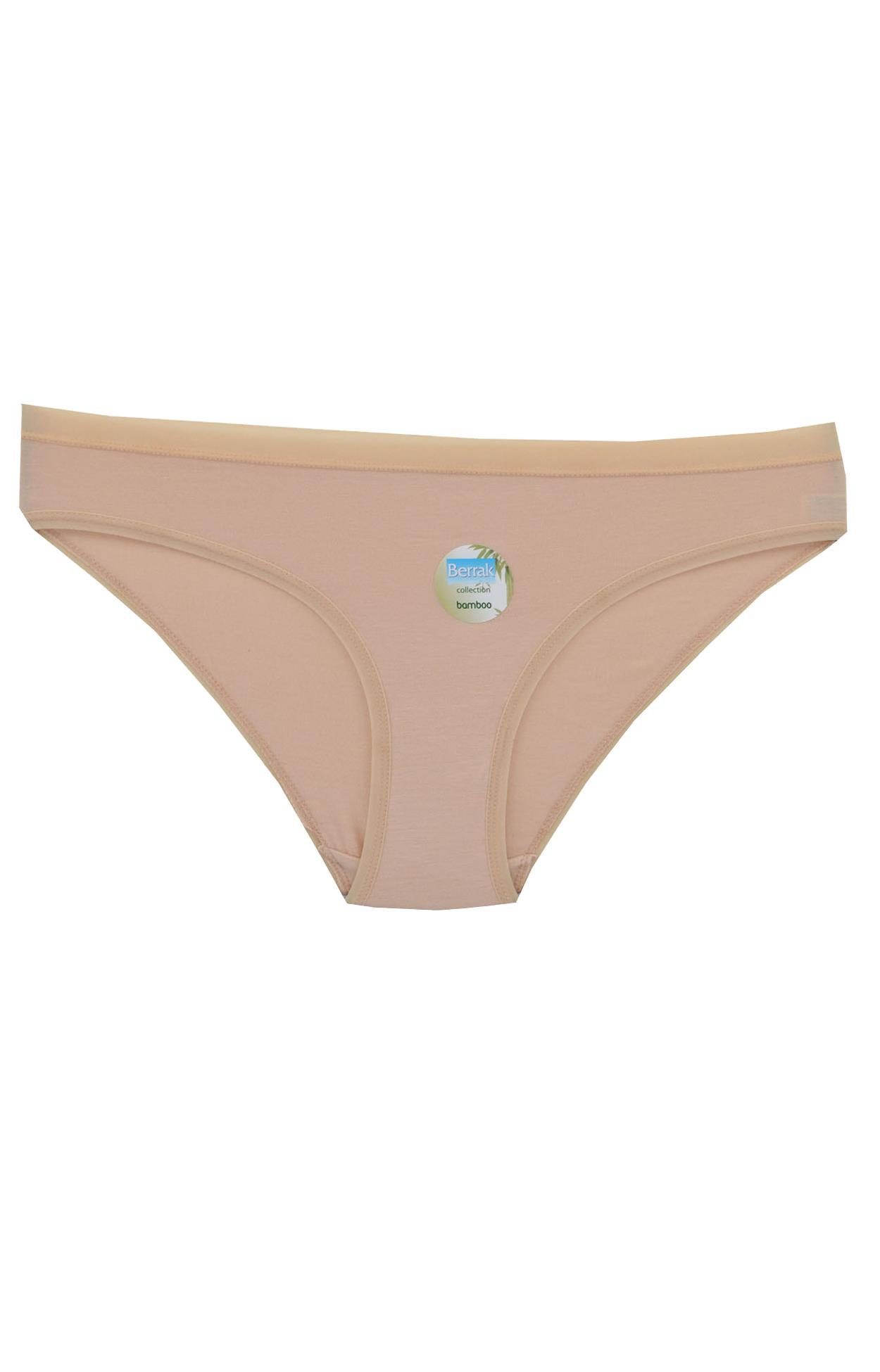 Kadın Bambu 3 Lü Külot Slip Berrak-11554