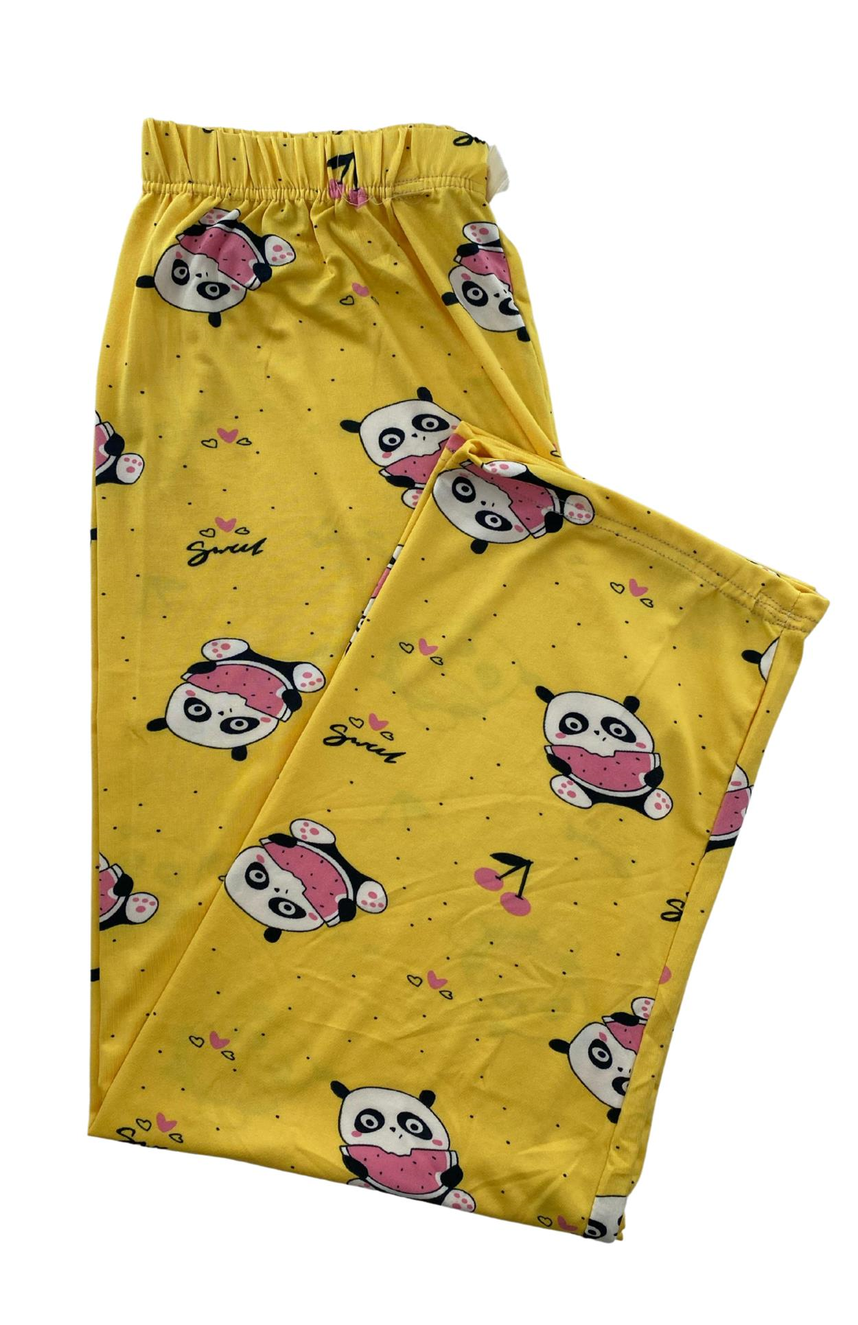 Kadın Panda Desenli Pijama Altı Milan - 106