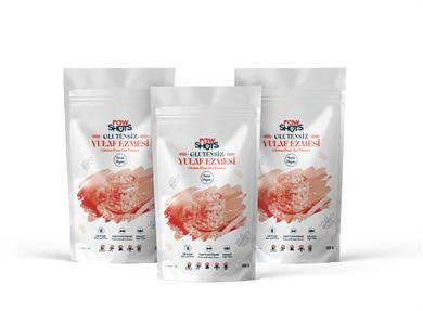 Sağlıklı AtıştırmalıkRawShots Glutensiz Yulaf Ezmesi 300g x3