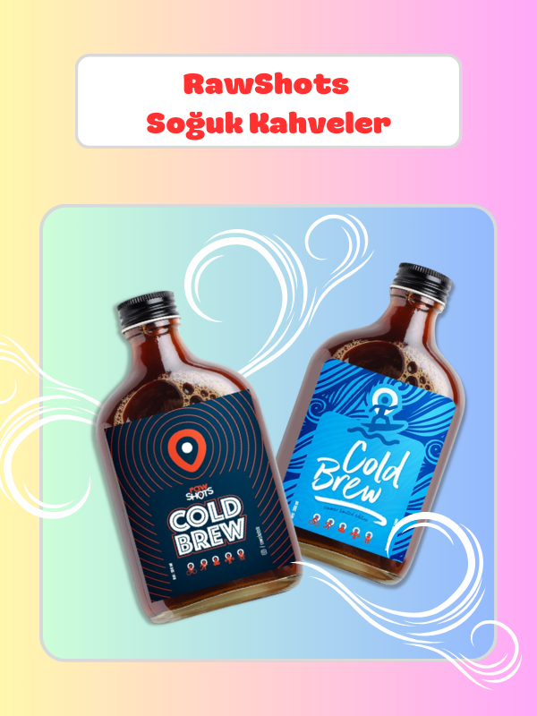 RawShots Soğuk kahveler