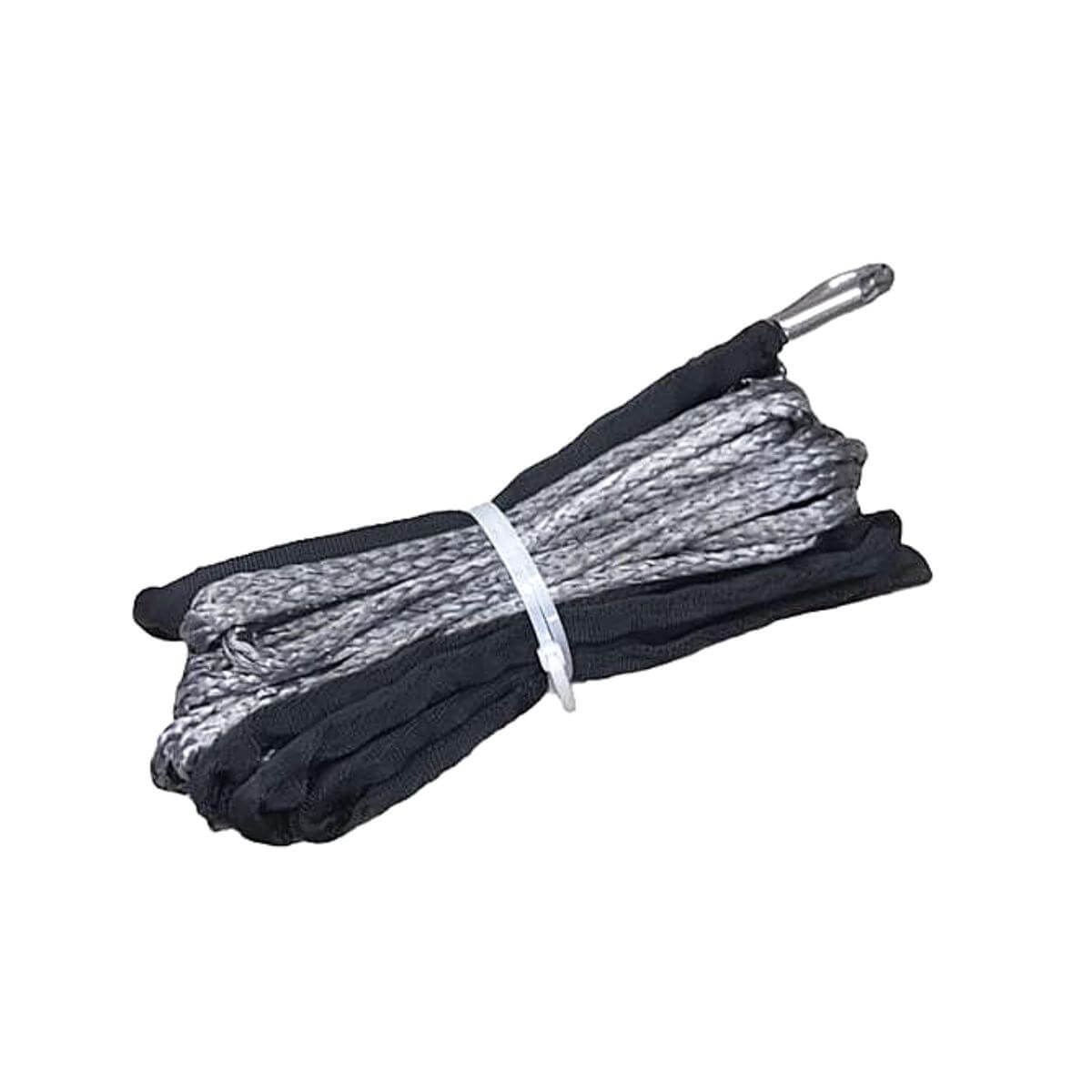 Atv İçin Sentetik Vinç Halatı 6mm X 15metre Gri Renk