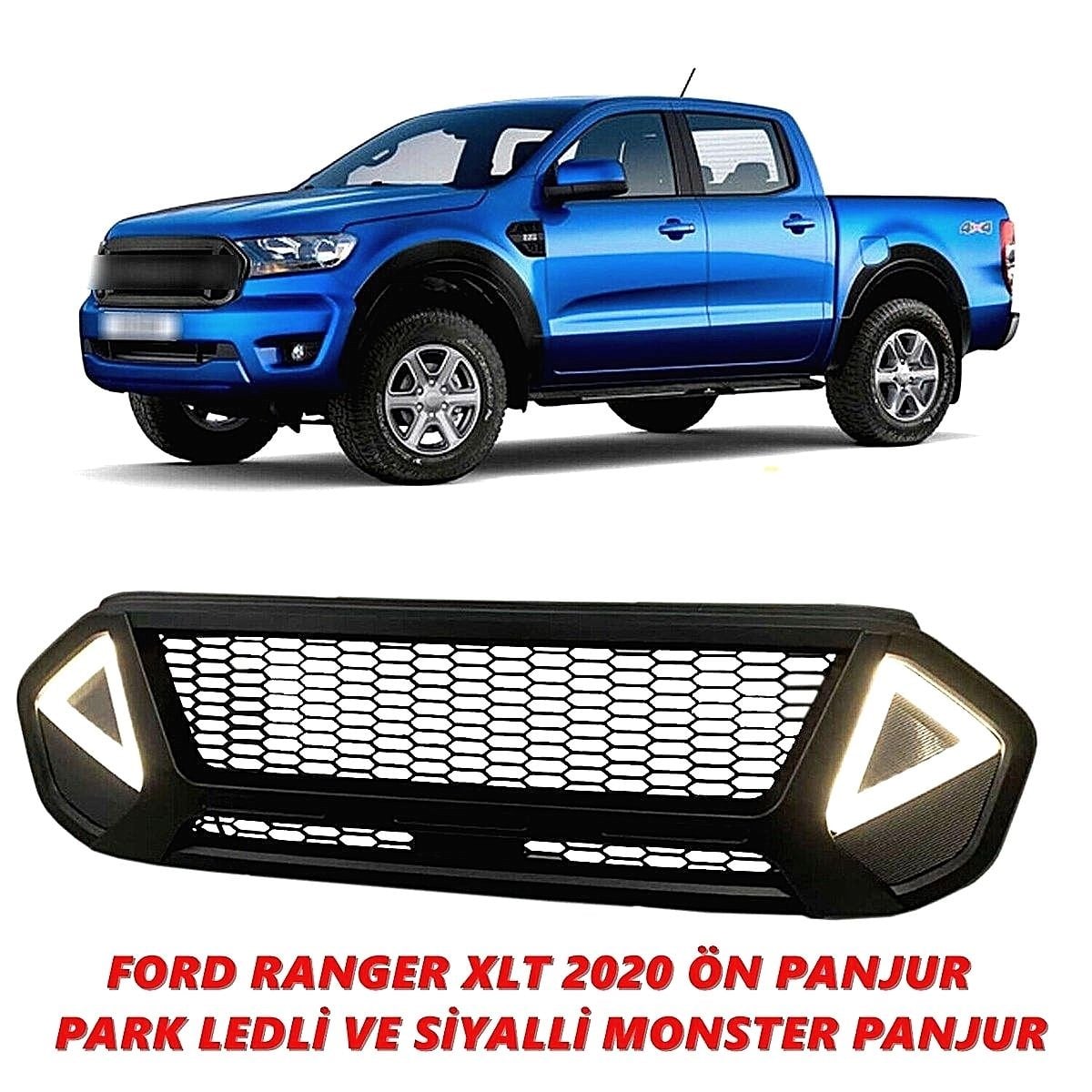 Ford Ranger Ön Panjur Ledli Sinyalli 2019 - 2021 XLT Modelleri