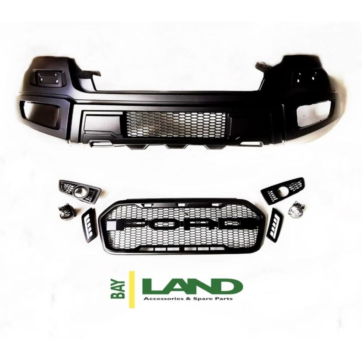 Ford Ranger Raptor Ön Tampon ve Ön Panjur Seti 2016-2021