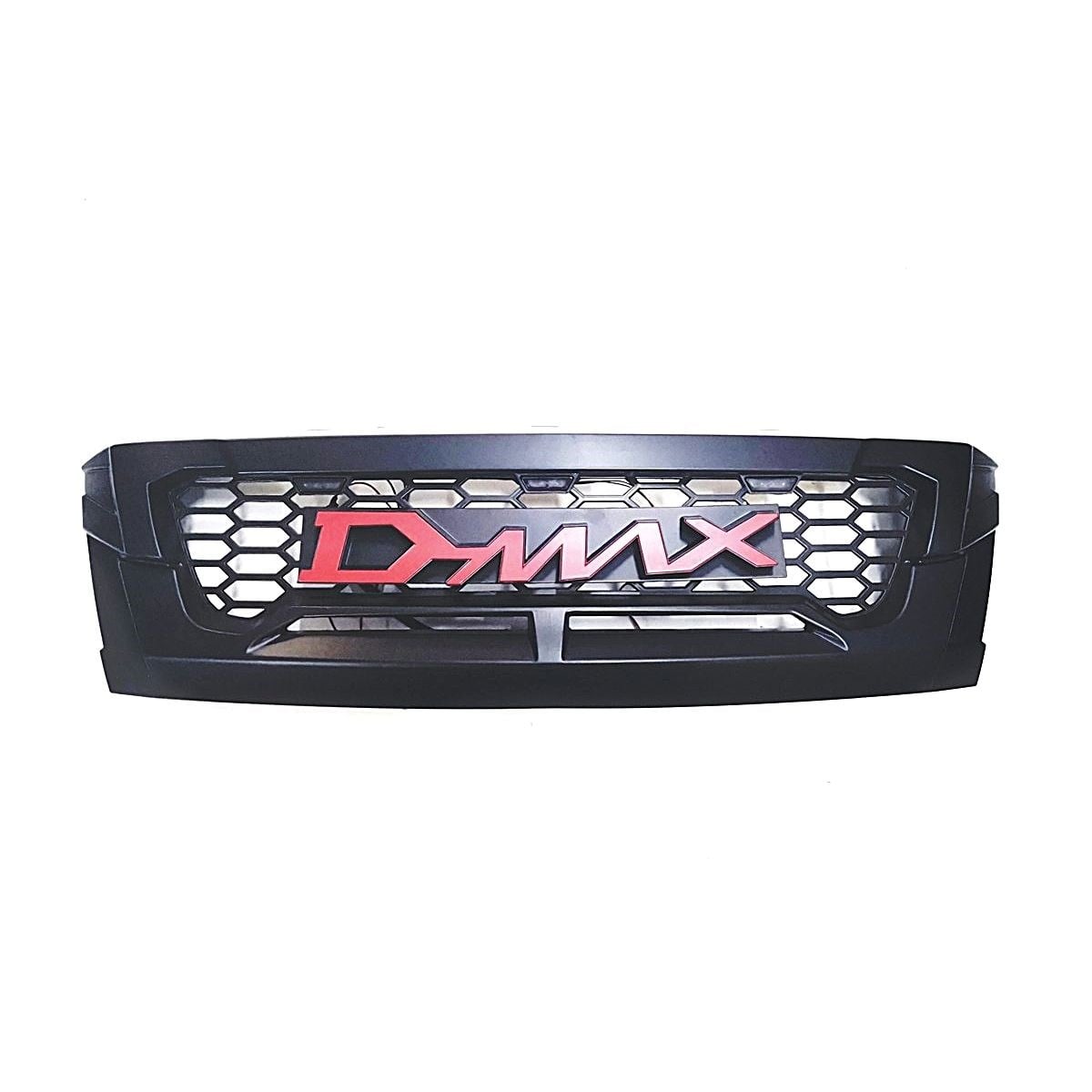 Isuzu Dmax Ön Panjur Ledli Kırmızı Yazılı 2017-2018-2019