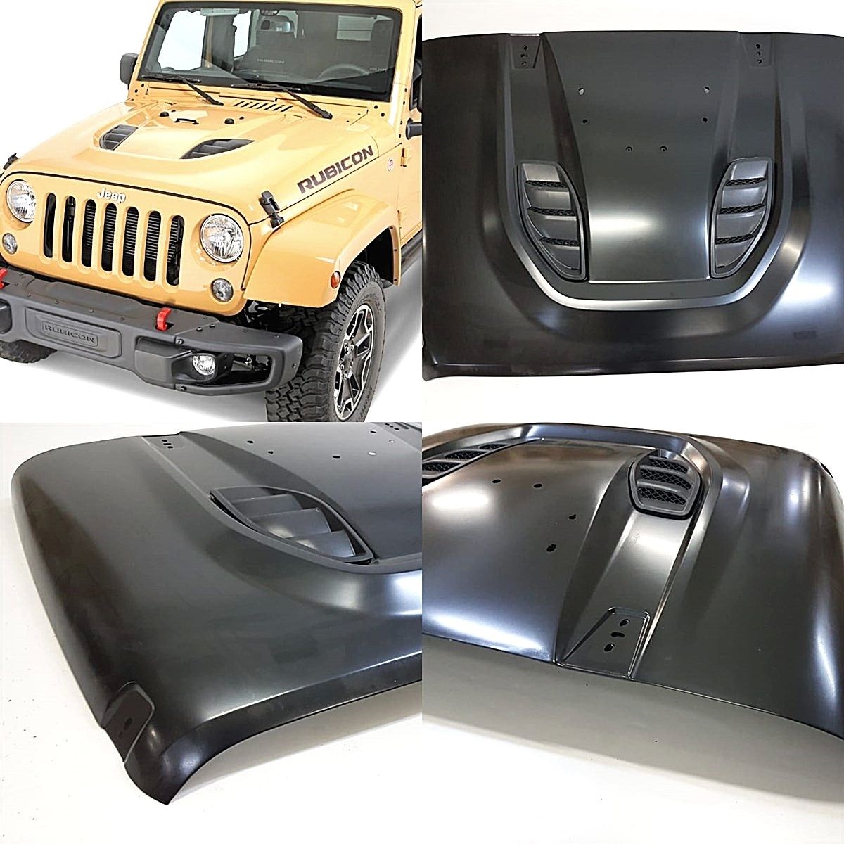 Jeep Rubicon Motor Kaputu 10.Yıl Özel Üretim Scoop