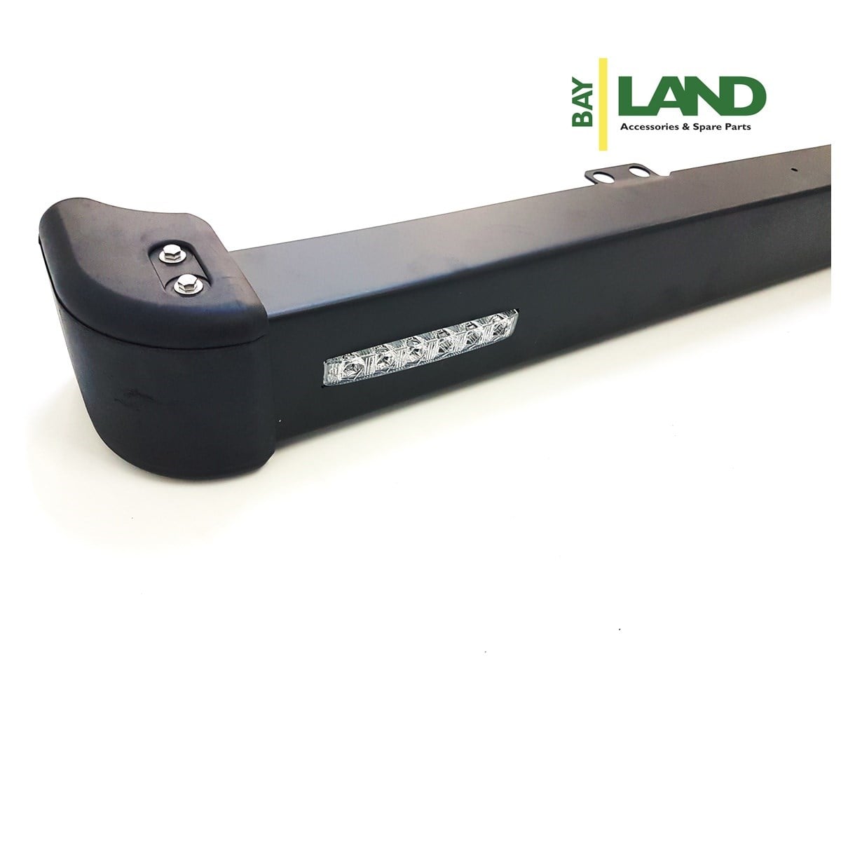 Land Rover Defender Ön Tampon Led Lambalı + Köşe Başlıklı