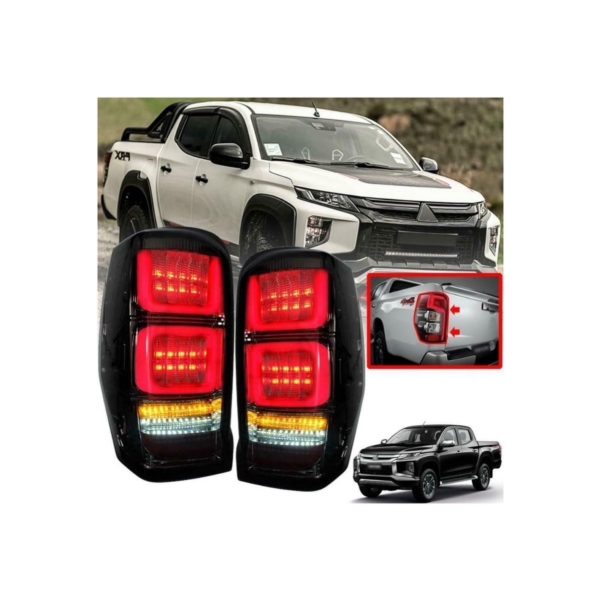 Mitsubishi L200 Stop Lambası Ledli 2019 - 2021