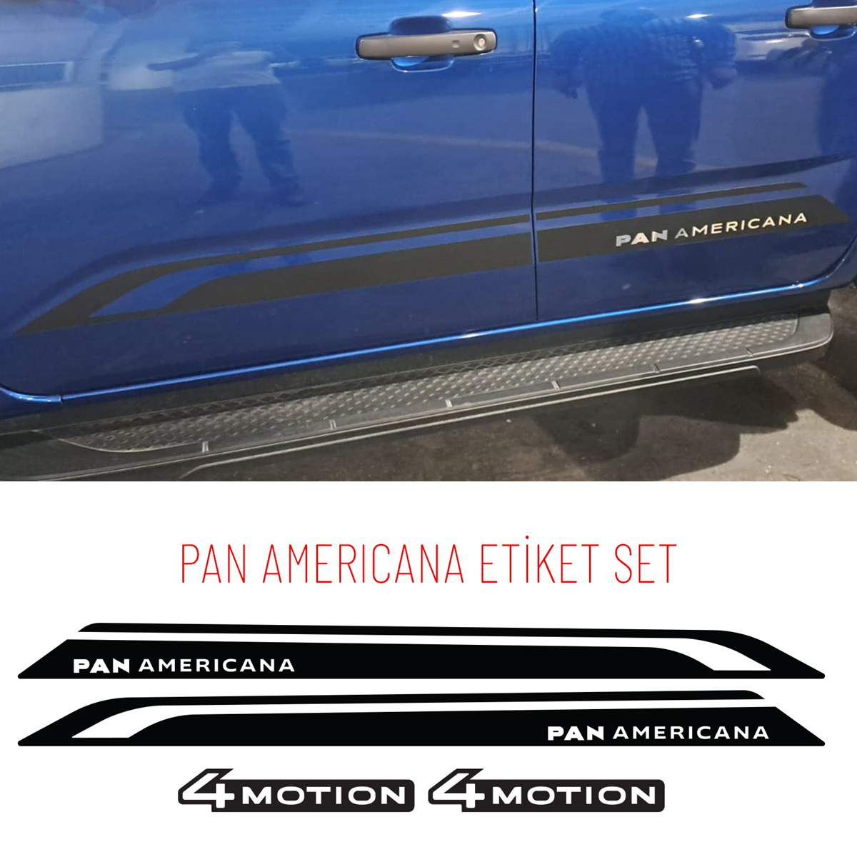 Pan Amerikana Etiket Seti