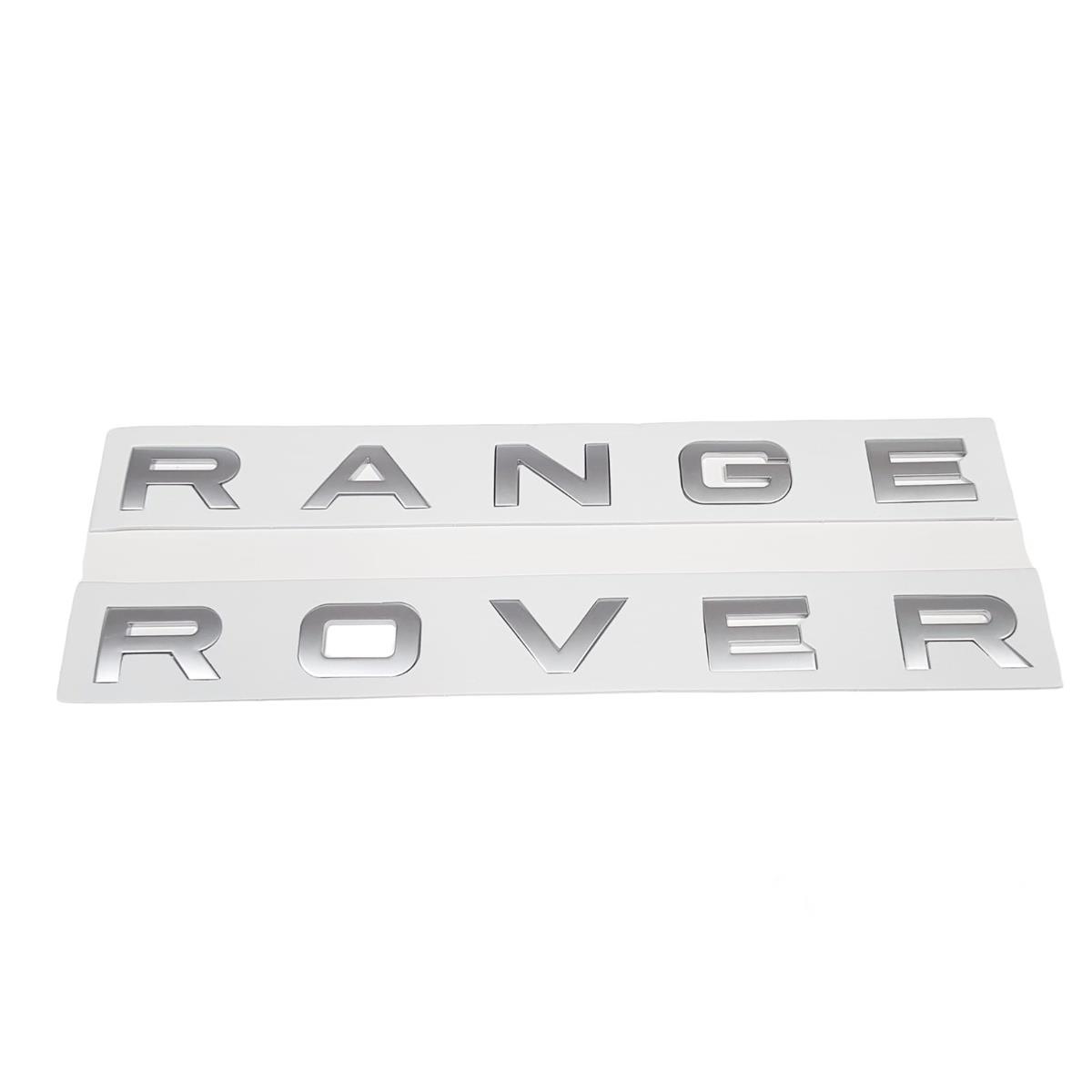 Range Rover Evoque Kaput Yazısı Mat Gri