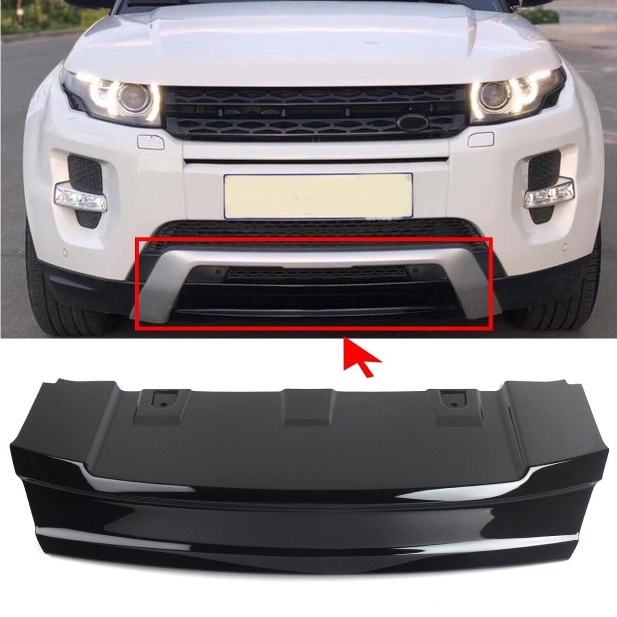 Range Rover Evoque Ön Tampon Alt Kapak 2012 - 2015 LR028187