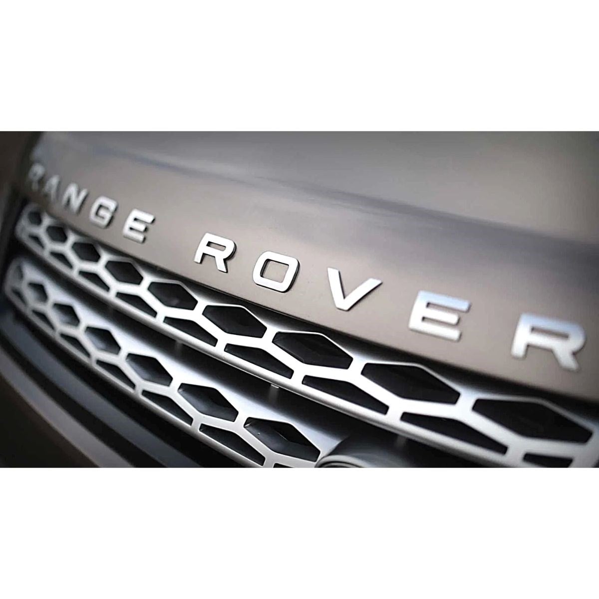 Range Rover Sport Kaput Yazısı Mat Gri