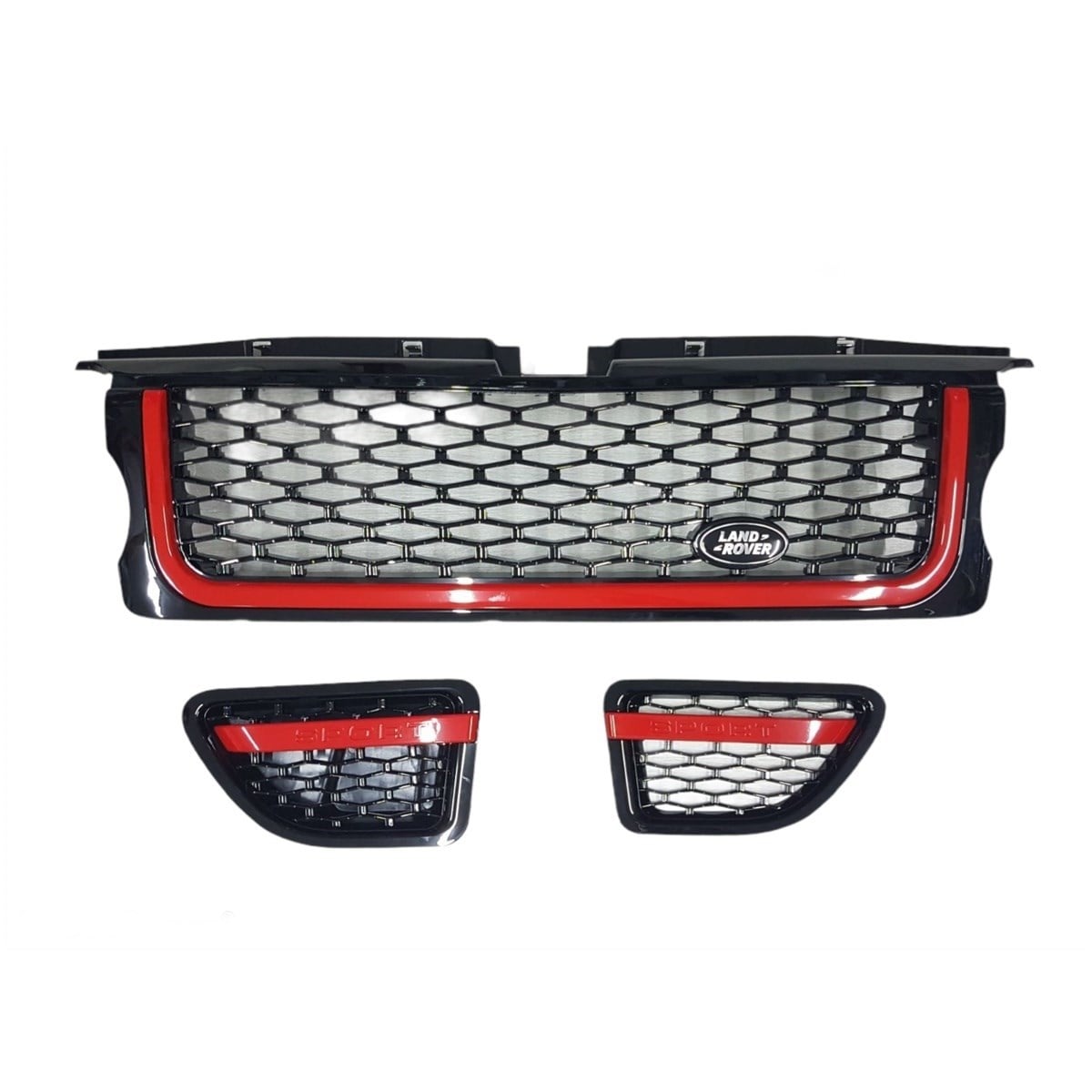 Range Rover Sport Ön Panjur Ve Yan Panjur Seti 2006 2009 Uyumlu DHB500062-7