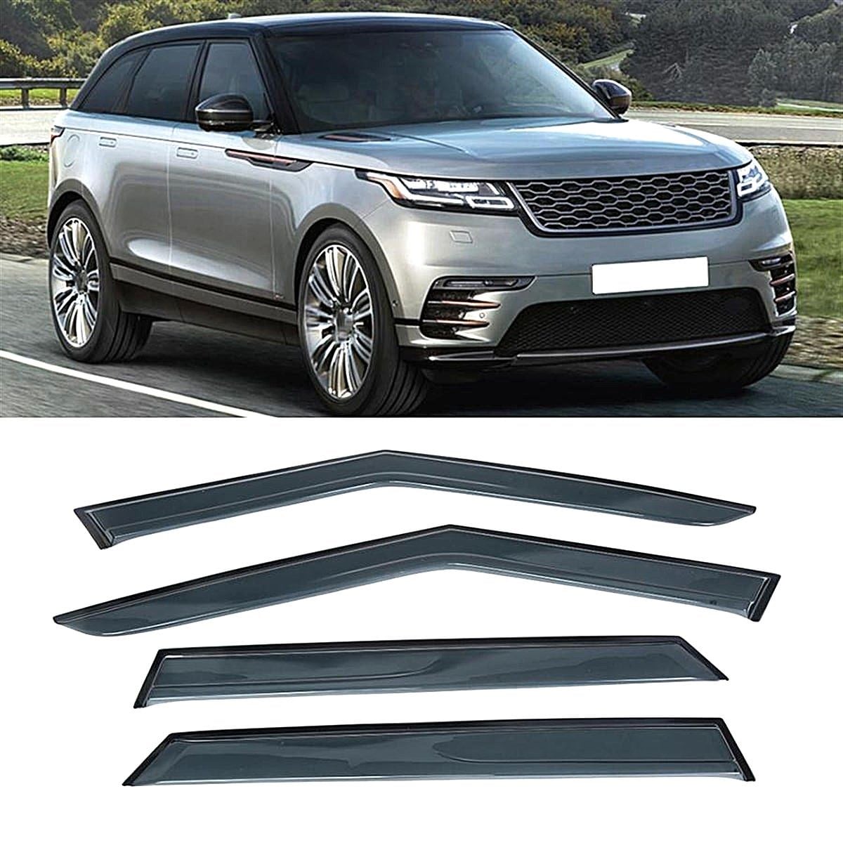 Range Rover Velar Cam Rüzgarlığı Ön Arka Set